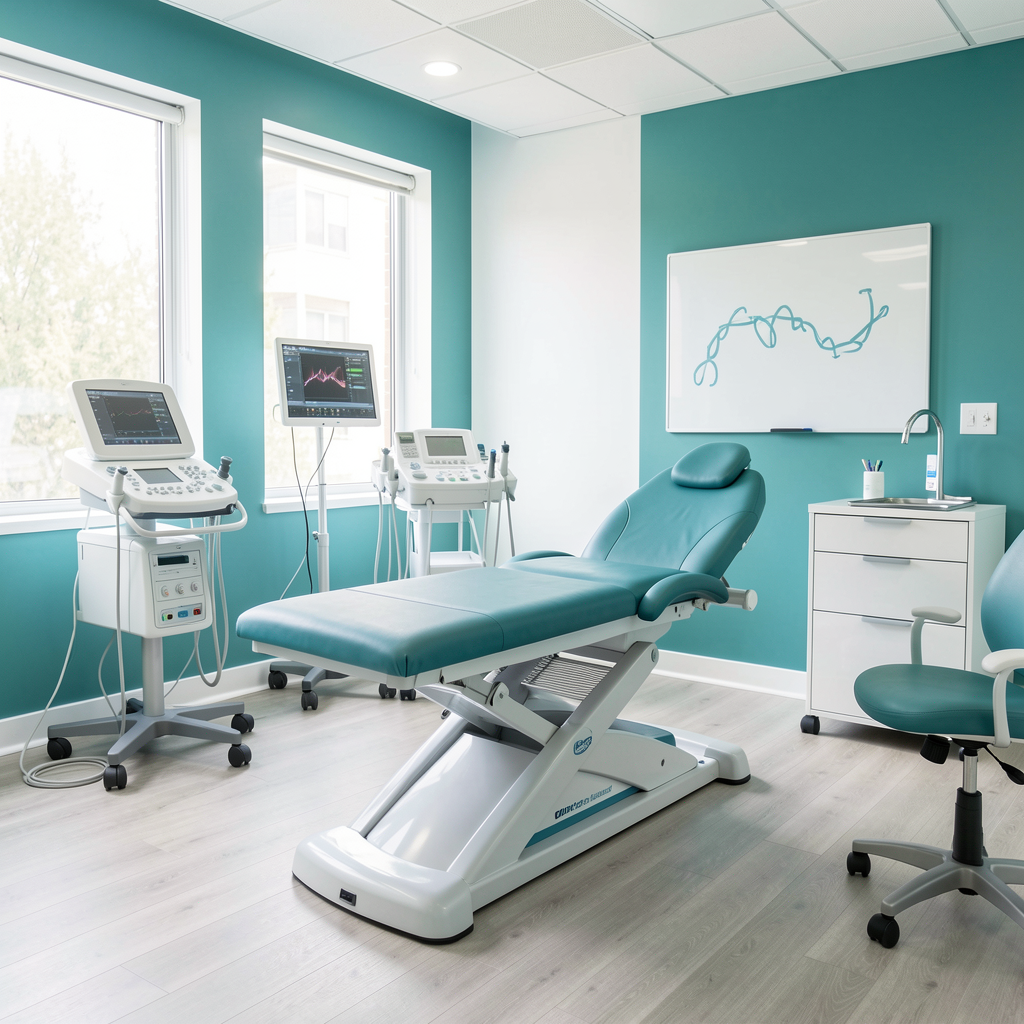 Treatment room at Absolute Chiropractic